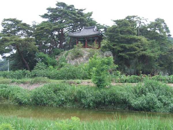 영동 빙옥정 전경.